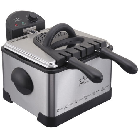 Freidora Freidora por aceite 4 litros JATA FR700   2000W, Inox