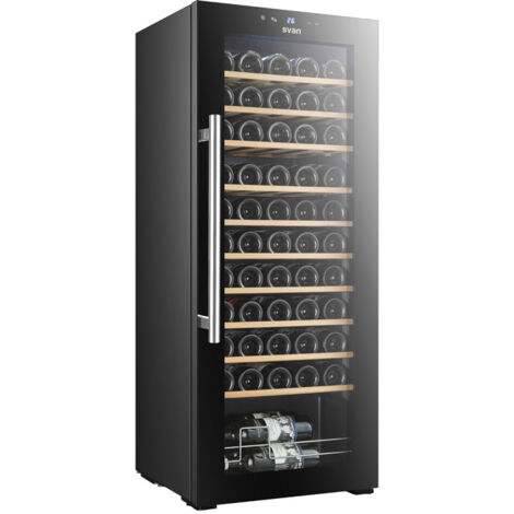 Vinoteca Cíclica 10 55 Botellas SVAN SVN5500S   Clase G, Horeca,