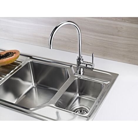 Grifo de cocina Monomando caño alto Tipo J Altura Max 34,1cm TEKA (1/4)