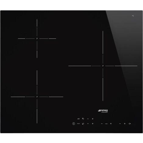 Placa de Inducción 60cm 3 Zonas Fuego 28cm SMEG SI5632D UNIVERSAL