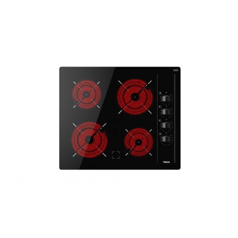 Placa Vitrocerámica 60cm 4 Zonas TEKA TBC 64000 XFL PNC, 11255