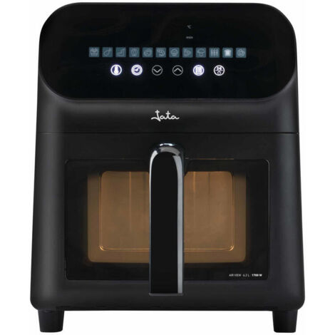 Freidora Freidora por aire 6,2L JATA JEFR1230 1700W, Negro