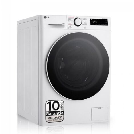 Lavadora LG F4WR6013A0W de 13Kg Clase A y 1400Rpm   Blanco, Turb