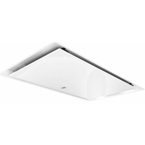 Balay - Extractor de Techo, 90 cm de ancho, 5 potencias de extracción, Instalación en Salida de Humos o Recirculación, Blanco, 3BE296HW
