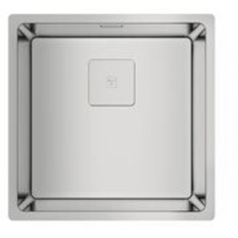 Fregadero Fregadero de cocina Acero inoxidable Cuadrado 1 Senos T (1/5)