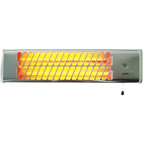 Estufa SVAN SCEH1500HM Eléctrica, Tubo halógeno, 1500W, Coloca (1/2)