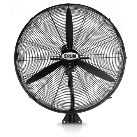 Ventilador Industrial de Pared VIP003, 210W, 75cm, Cabezal Orientable, 3 Velocidades