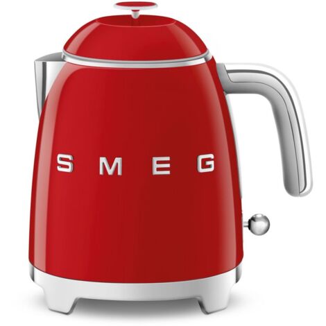 MINI HERVIDOR SMEG KLF05RDEU ROJO, CAPACIDAD 0,8L. 3 TAZAS, 1400W.