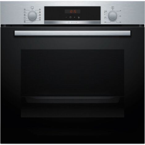 Horno Convencional Pirolítico BOSCH HBA574ES3 60cm Inox 71 litros