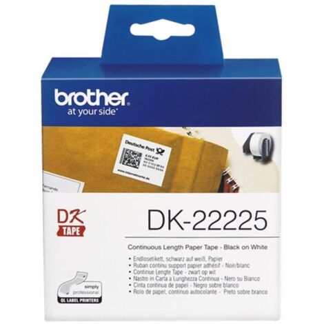 DK44605 Cinta Continua de Papel Térmico Removible, Brother