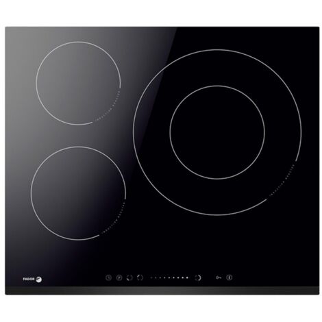 Placa de Inducción 59cm 3 Zonas Fuego 32cm FAGOR 3IF-355BS   Tem
