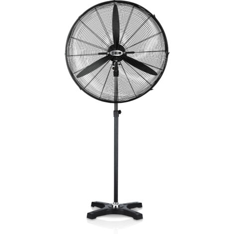 Ventilador industrial VIS680, 170W, 3 velocidades, aspas de aluminio, oscilante, altura regulable, uso profesional