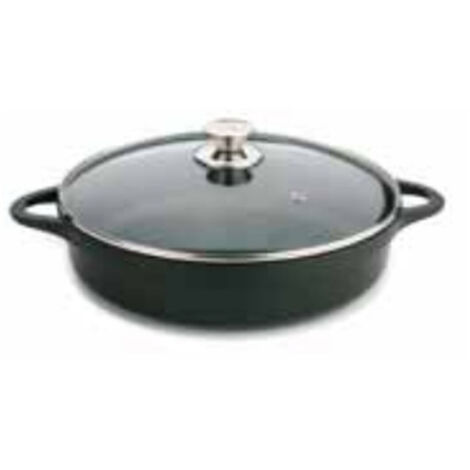 Olla 20cm 1,5L Cazuela VALIRA 4134/25 CAZ. BAJA 20 IND+TAPA+ASAS+ (1/5)