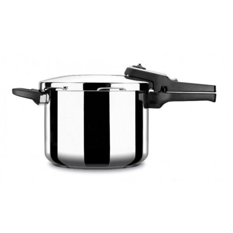 Olla Acero Inoxidable 6L a Presión ALZA KORE Inox (1/2)