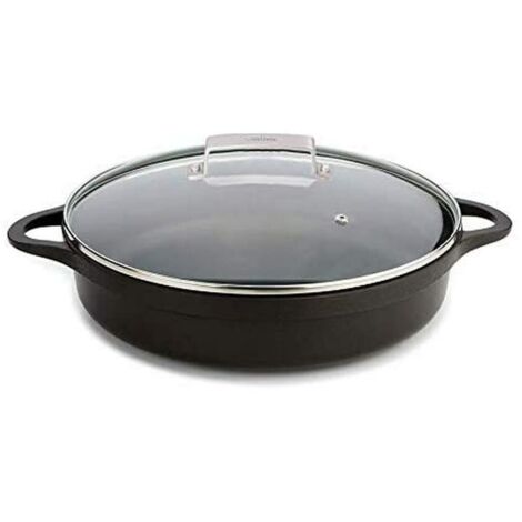 Cazuela Valira BLACK IND 32CM Negro Aluminio 5,5 L (1/2)