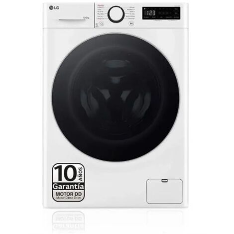 LG G. BLANCA LAVASECADORA F4DR6010A1W 10/6KG 1400RPM BLANCO A