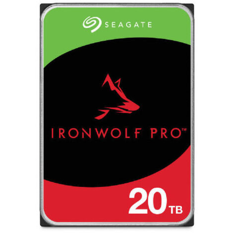 DISCO SEAGATE IRONWOLF PRO 20TB 3.5 SATA 6GB/S (1/4)