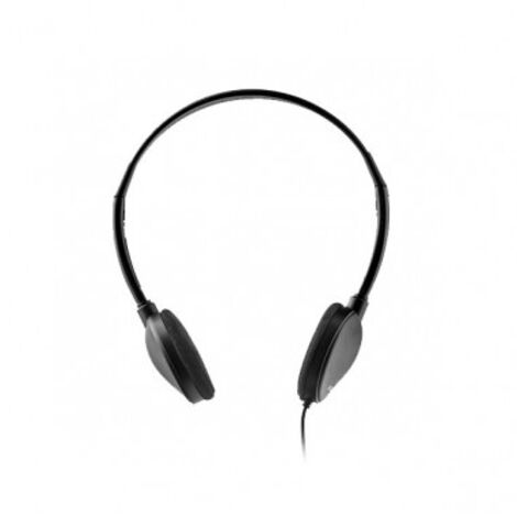Auricular Diadema con Cable ELBE AU-889-TV No IPX Negro (1/3)