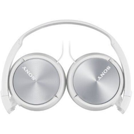 Sony MDR-ZX310APW - Auriculares de diadema cerrados (con micrófono, control remoto integrado), blanco (1/5)