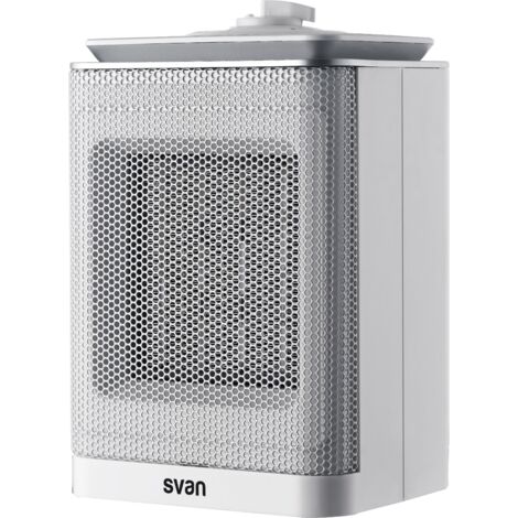 Termoventilador Ceramico 1500W SVAN SCEC1500V 35 dB, Blanco, H (1/2)