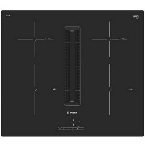 placa de inducción 60cm 4 fuegos 7400w negra - pie611b15e - bosch - (1/5)