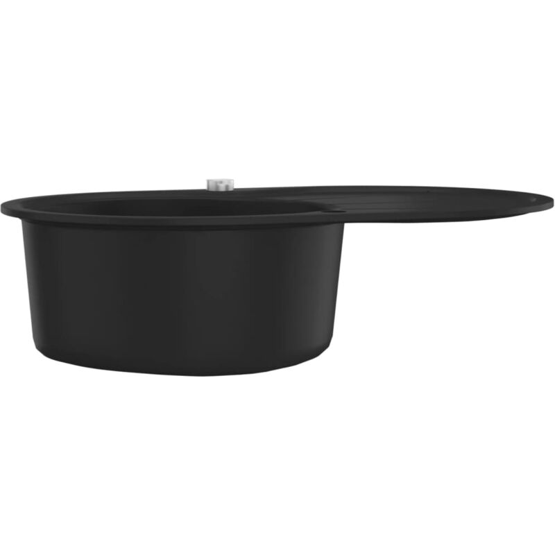 SHACO Edelstahl-Küchenspüle 71,1 Cm – Gunmetal Black Top Mount, 22,9 Cm Tiefes Einzelbecken Für Küche & Utility