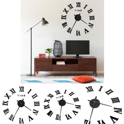 Wanduhr Zifferblatt DIY PVC Zifferblatt Ersatz Ziff Produktbild-Vorschau 6