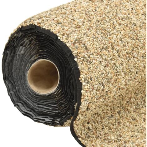 The Living Store Steinfolie NaturSand 150x60 cm Teichfolie