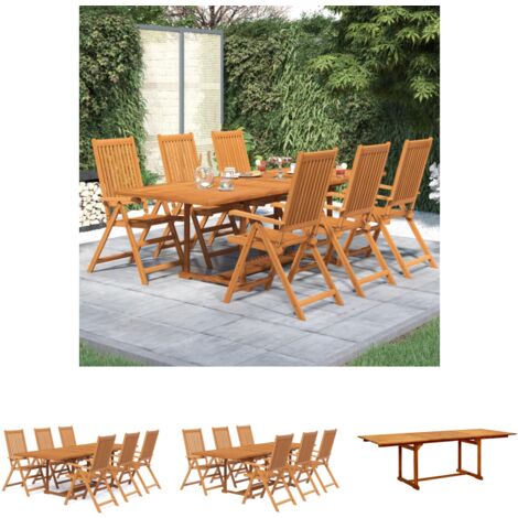 Gartenmobel Set Massivholz