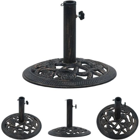 Relaxdays Schirmständer Vintage - Für Sonnenschirme 34-48mm, 13,7kg