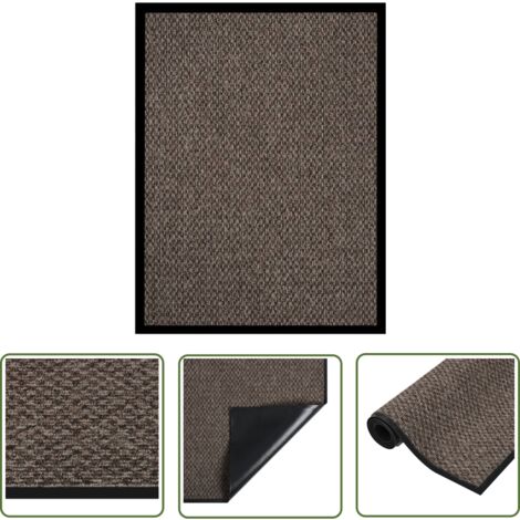 The Living Store Fußmatte Beige 60x80 cm - Teppich - Fußmatte - Wohnzimmer - Flurreinrichtung - Haustürmatte