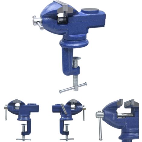 Cobra Tools Schraubstock 150 Mm (6 Zoll) Mit Drehbarer Basis – Gusseisen Für Die Werkbank, Modell CT15-54