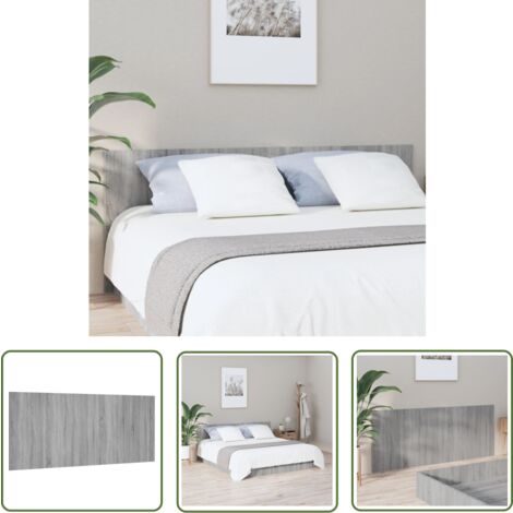 Tino Tech Bettkopfteil 160x80cm Weiß - Headboard Aus Holzwerkstoff