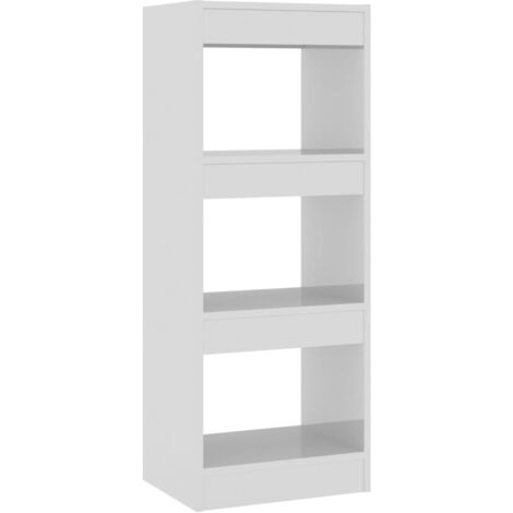 VidaXL Bücherregal Als Raumteiler – 40x30x103 Cm, In Räuchereiche, 3 Fächer
