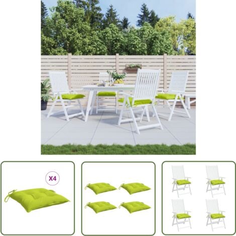 Gartenkissen Set Für Palettenmöbel - 2 Sitzkissen + 2 Rückenkissen Cappuccino