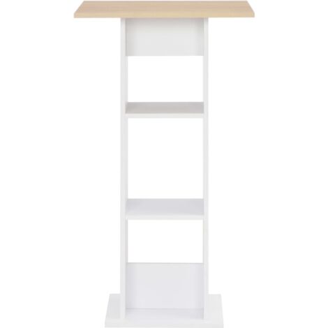 MODESTO Bartisch In Artisan Eiche Optik - Hochtisch 115x103x50cm Für Küche & Wohnzimmer