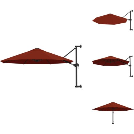 Sonnenschirme & Sonnenschutze Living Sonnenschirm Wandmontage mit