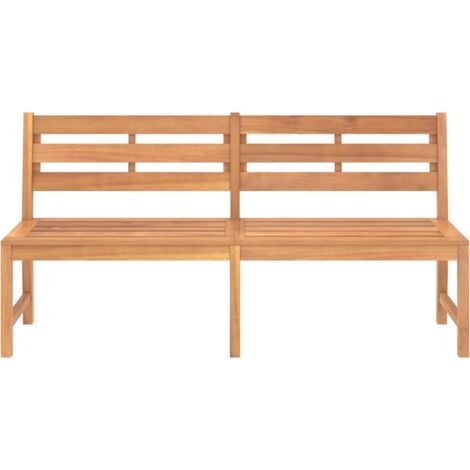 Gartenbank 180 cm Massivholz Teak Gartenbank Teakholz Gartenmöbel