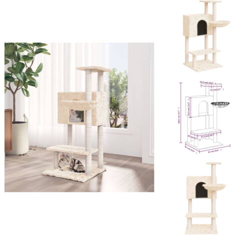 Katzen Sisal Liegestuhl Mit Kratzfläche - Strandkorb Design Für Katzen