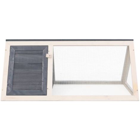 Dreieckige Kaninchenstall-Abdeckung - Wasserdicht, 147x52x86cm, 210D Oxford