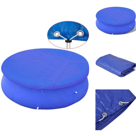 Poolabdeckungen & unterlagen PoolAbdeckplane für 300 cm Runde
