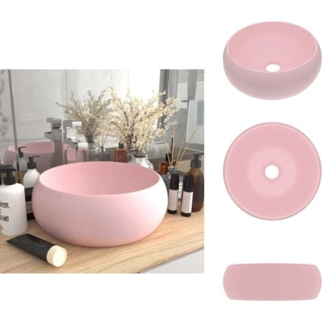 Anneome Vielseitiges Kunststoff Waschbecken | Rundes Becken Mit Saugnapf | Ideal Für Wäsche, Gemüse & Körperpflege