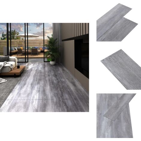 Agger Vinylboden Vinyl Bodenbelag selbstklebend mit Holz-Effekt,PVC Bodenbelag, Holztafel,30 × 30 cm Für Küche, Bad / Badezimmer & Wohnzimmer