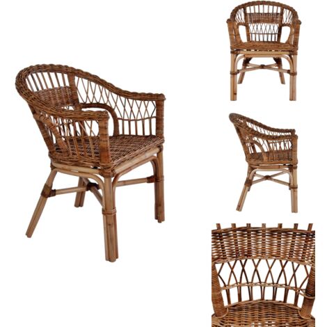 Gartenstuhl Rattan Natur Braun Gartenstuhl Rattan Gartenstuhl