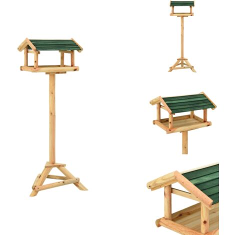 Vogelfutterspender Living Vogelhäuschen mit Ständer 37x28x100 cm