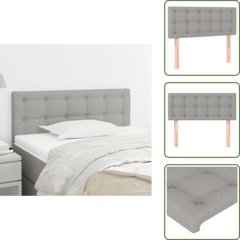 Bett Metall VidaXL Kopfteil, Bettkopfteil Mit Metallbeine, Betthaupt Für Bett Doppelbett, Bettrückwand Bettzubehör Schlafzimmer, Weiß 180cm Metall Metall Bett