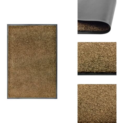 CEDNXOER Türmatte 60x90 Cm - Hirsch Wald Design, Waschbar & Anti-rutsch - Perfekt Für Eingang & Flur