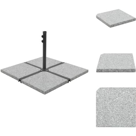 Sonnenschirmständer Living SonnenschirmGewichtsplatte Granit 25 kg
