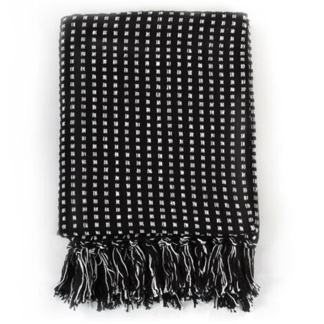 Loberon Plaid Reidous, Trendiges Grobstrick-Muster, Produktbild-Vorschau 3