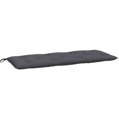 GartenbankAuflage Anthrazit 120x50x7 cm OxfordGewebe Gartenbank